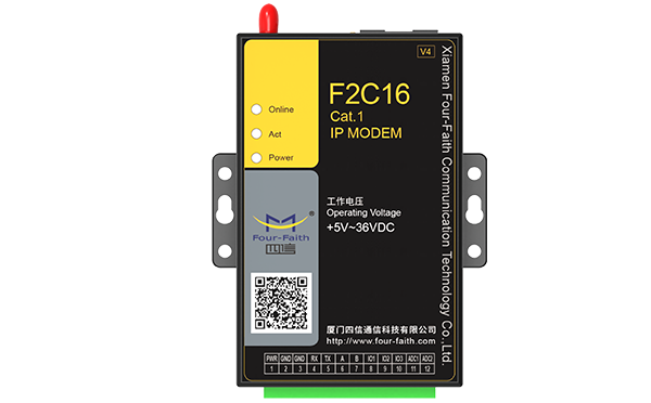 LTE Cat.1無線數傳終端F2C16