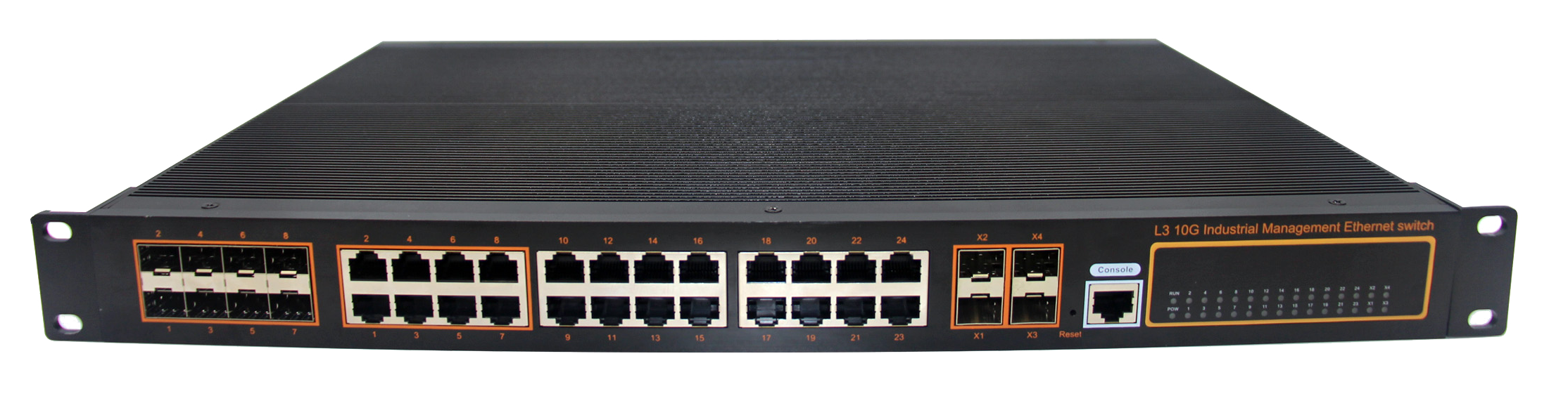 24口接入交換機FNS420-824TF4-TGB-SFP-AR